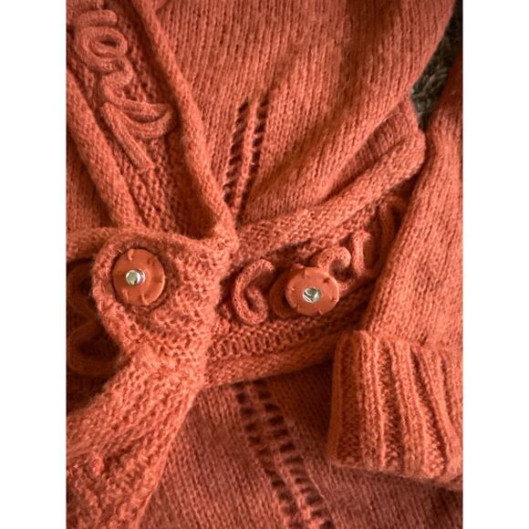 Women’s Anthropologie Sleeping On Snow Ode Sonnet Wool Cardigan Sweater Large - Picture 7 of 7